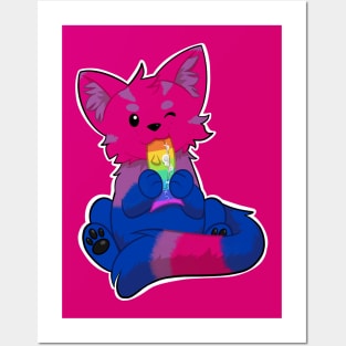 Bisexual Cat Posters and Art